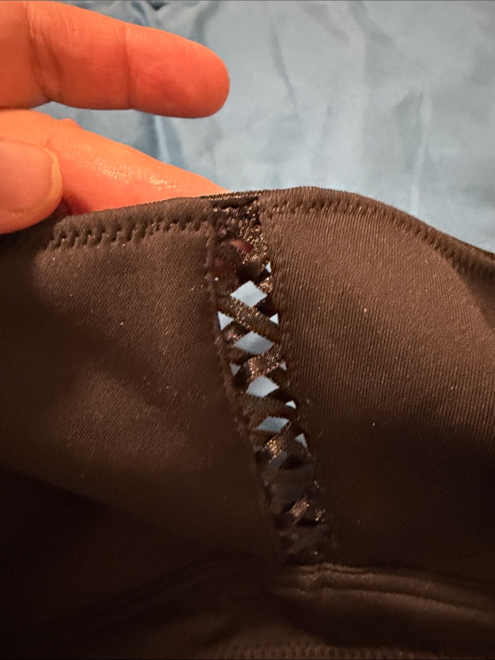 Black Wireless Bra
